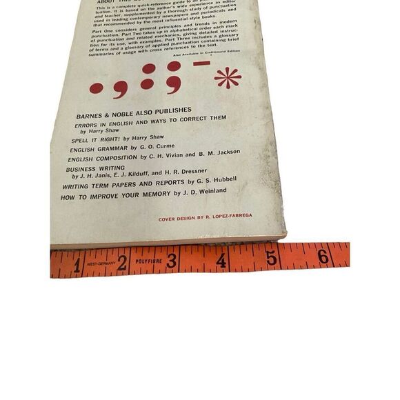 Punctuate It Right by Harry Shaw 1963 Paperback Book - Picture 8 of 11